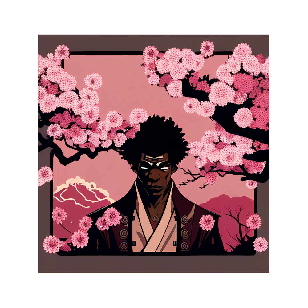 Cherry Blossom Afro Samurai Classic .png
