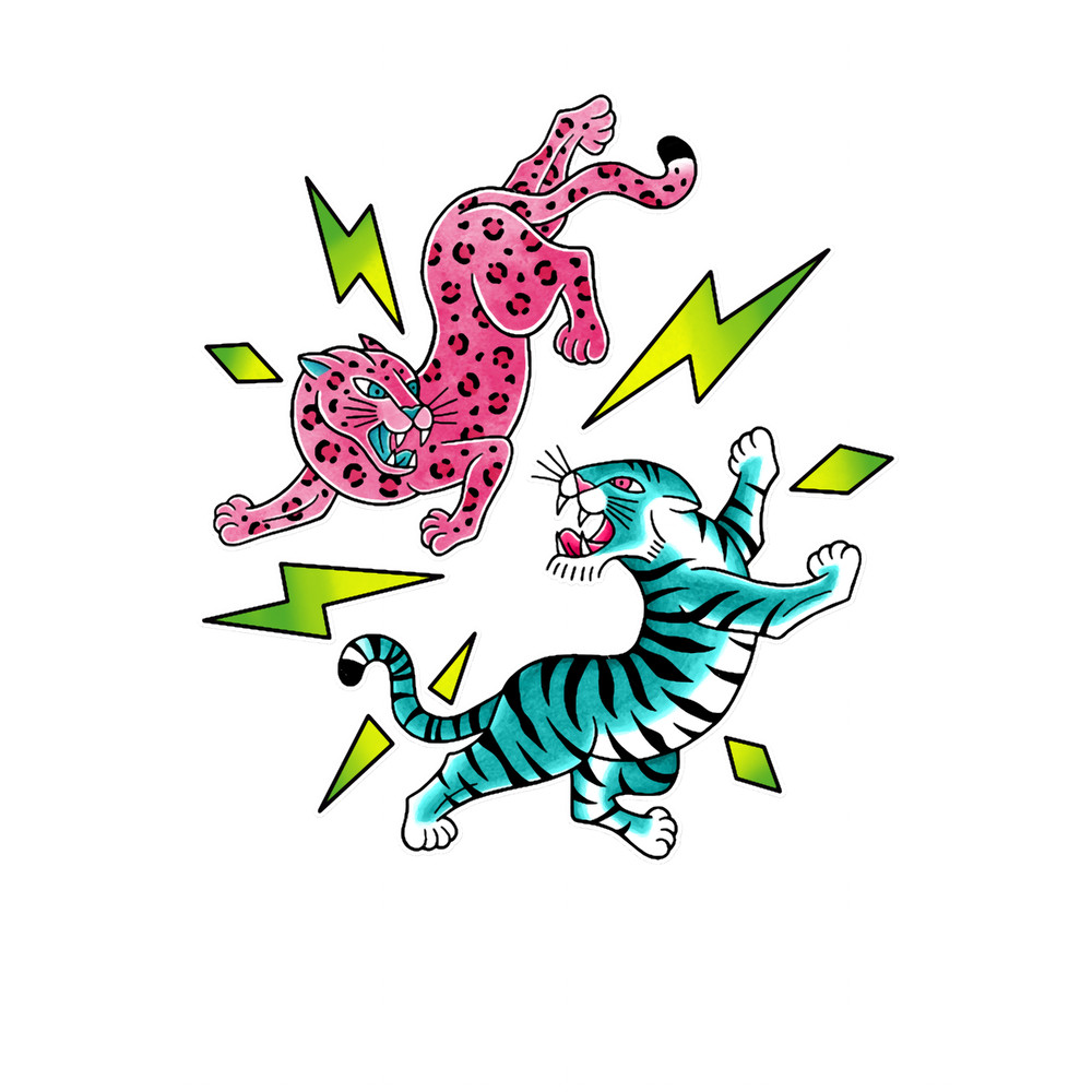 Blue Tiger VS Pink Leopard.png