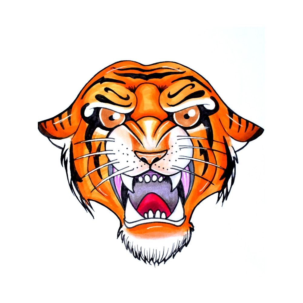 Old School Tiger Graphic .png