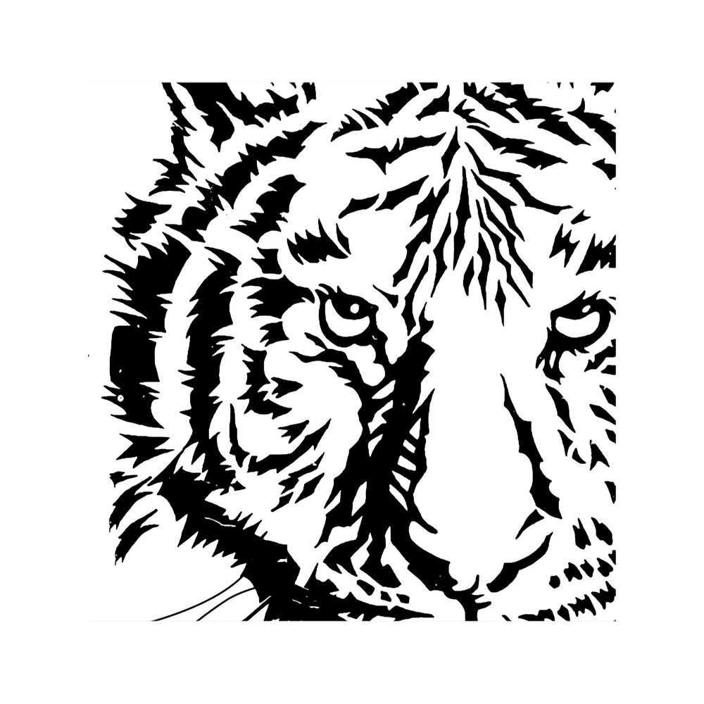 Tattoo ArtTiger Face .png