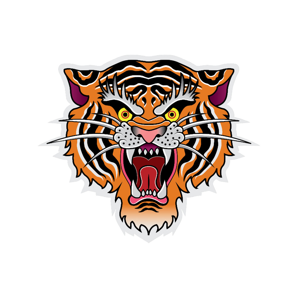 Tiger - Old School Tattoo.png