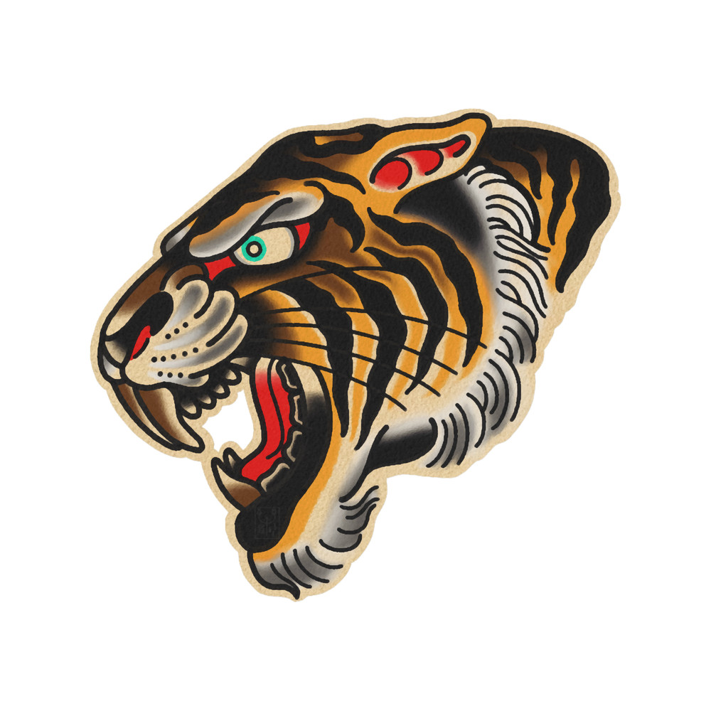 traditional tiger head tattoo design 1.png