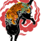 Yakuza Tiger tattoo cat .png