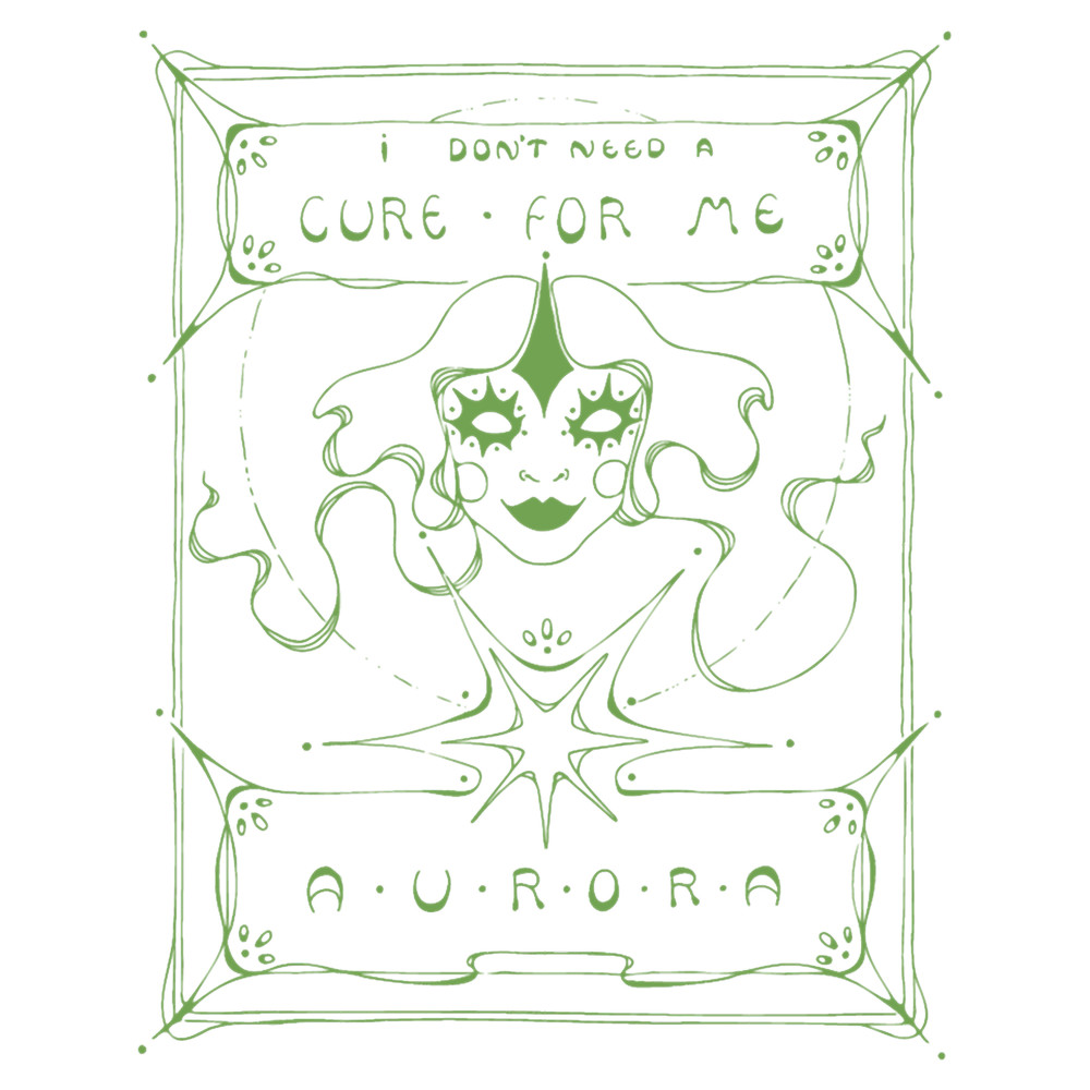 Aurora Aksnes Cure For Me Green .png