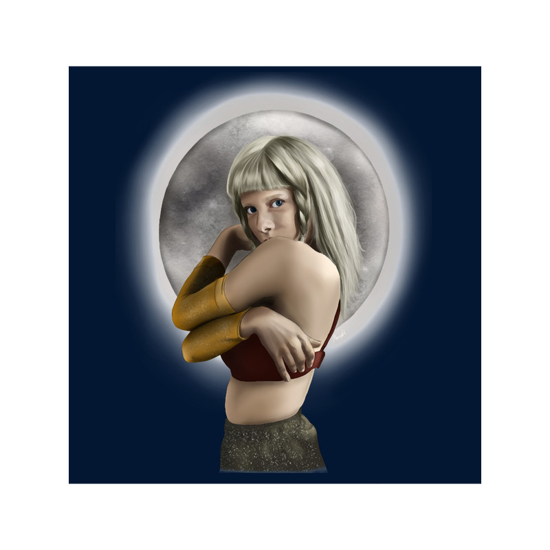 Aurora Aksnes -The Moon Child Tote Bag.png