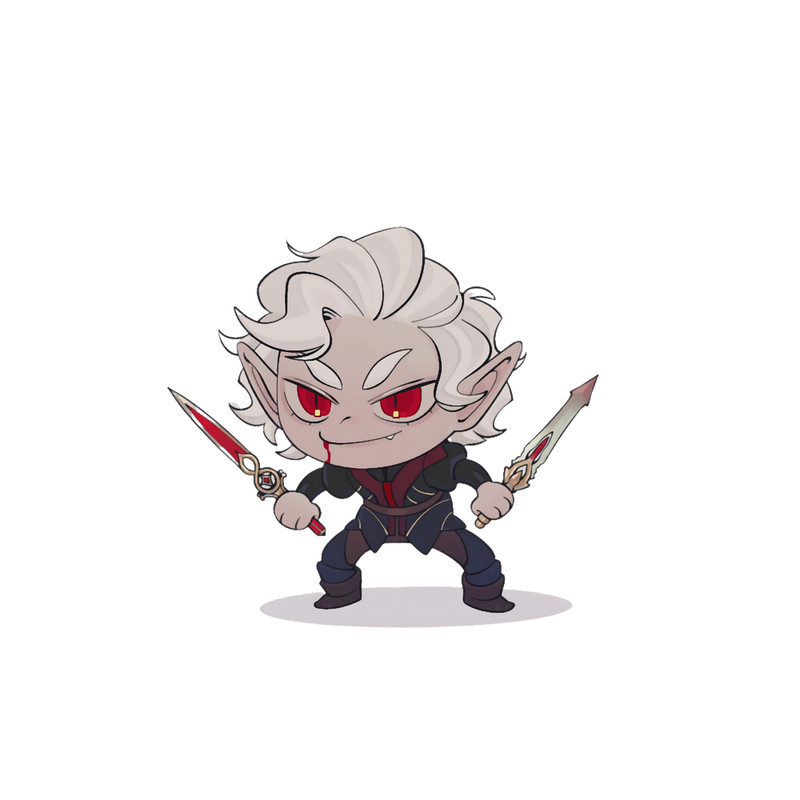 HD Chibi Astarion With Sword.png