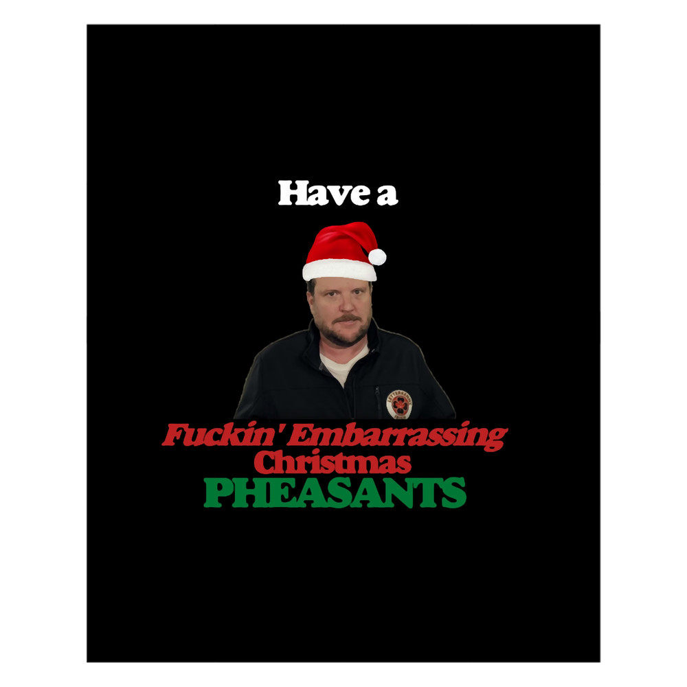 Have A Fing Embarrassing Xmas (Dark Background) (Uncensored) Graphic .png