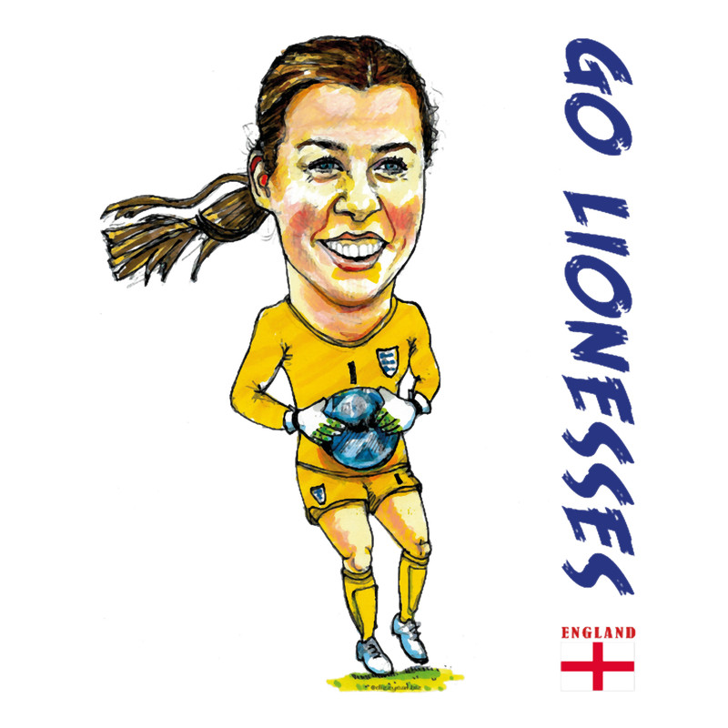Mary Earps - England goalkeeper caricature.png