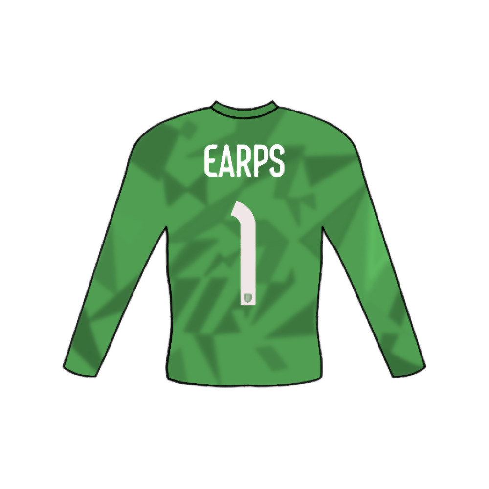 Mary Earps Lionesses Jersey Green Classic .png