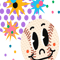 cute polka dot baseball .png