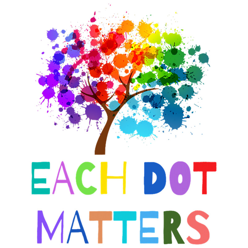 Each Dot Matters Colorful Polka Dot Unity Tree.png