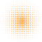 Halftone orange dot pattern Premium .png