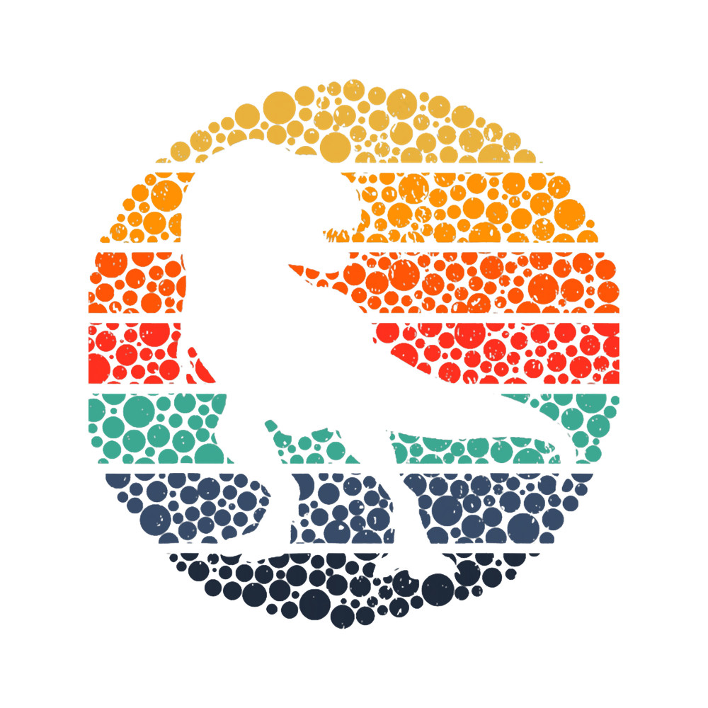 Polka Dot T Rex Dinosaur International Dot Day Boys Kids.png