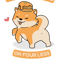 Kawaii Shiba Inu Dog with Pancake Hat.png