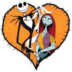 jack skellington heart nightmare pumpkin before christmas