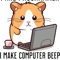 I Are Programmer Funny Kawaii Cute Hamster Programmer.png