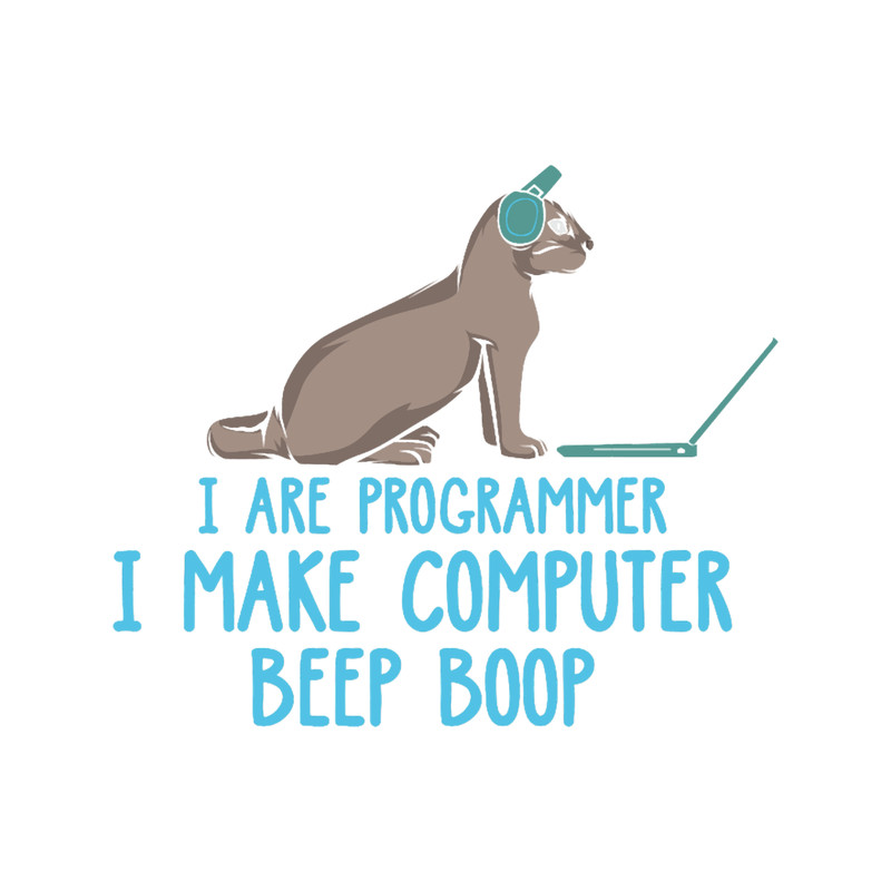 I Are Programmer I Cat IT Computer Developer Software.png