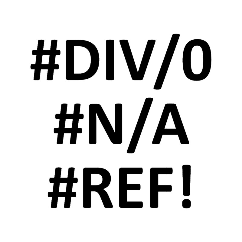 Excel - DIV0, NA, REF!.png