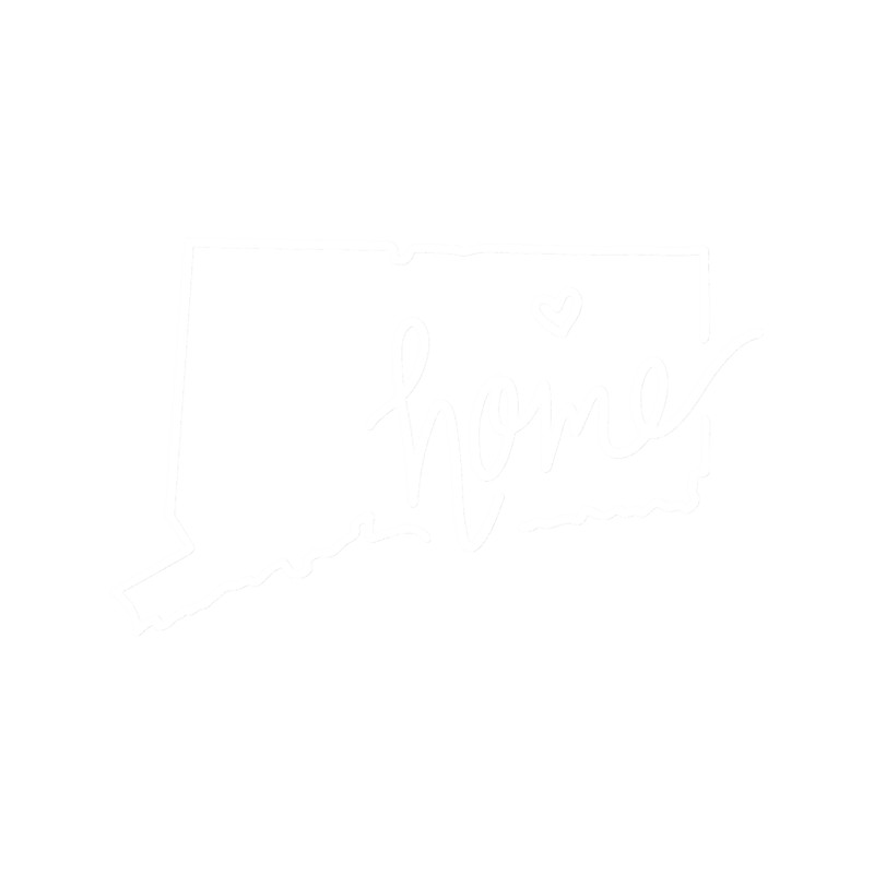 Cute Connecticut Home State Outline .png
