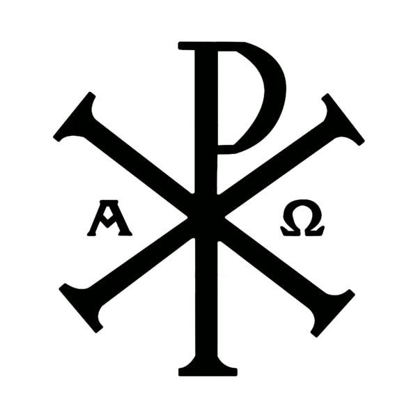Chi Rho Alpha Omega Christogram | Inspire Uplift