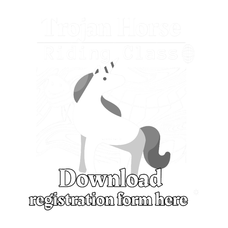 Trojan Horse Riding Class - Download form here - Funny Computer Hacker Design.png