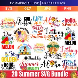 summer bundle svg, beach svg, summertime svg, funny beach quotes svg, summer cut files