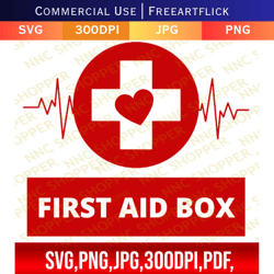 First Aid Kit Svg, Svg Files for Cricut, First Aid Suitcase, First Aid Cut File, Paramedic SVG