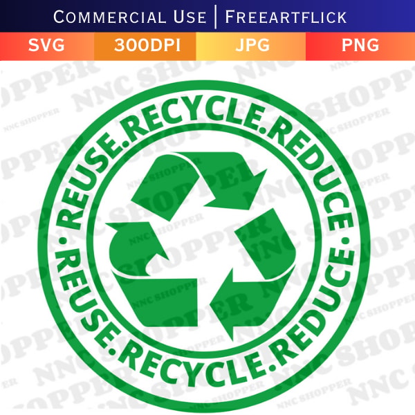 Recycle Program Decal Recycling Bin Signs, Trash Can Decals svg, Recycle Paper, Pl | Inspire ...