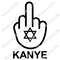 Fuck Kanye Fight Anti Semitism AntiSemitism Stop The Hate Star Of David Jewish Support 0