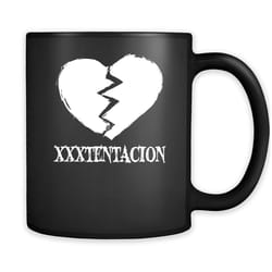 xxxtentacion revenge heart kill bad vibes forever &8211 full-wrap coffee black mug