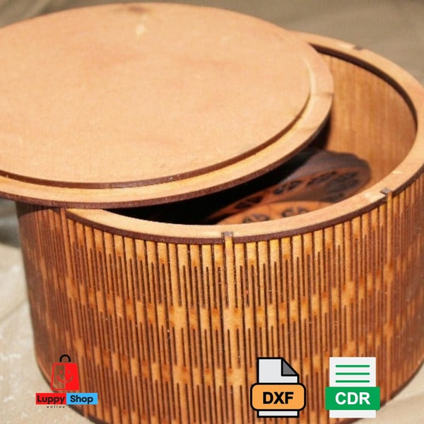 40 Different Box CNC Vector Files Collection: Customizable, - Inspire ...