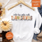 Christian Fall Sweatshirt Fall Religious Shirt Thankful Shirt Thanksgiving Sweatshirt Enter His Gat 0