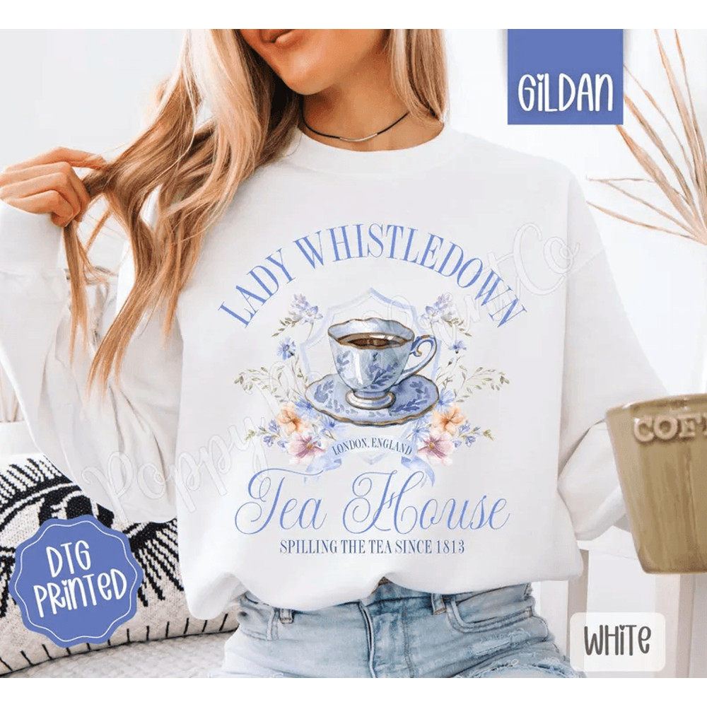 Lady Whistledown Sweatshirt Trendy Womens Crewneck Society Paper Sweater Historical Drama Sweater L 0