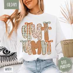 autumn sweatshirt, trendy fall women's sweatshirt, sweater weather, cute fall bow crewneck, fall harvest sweatshirt, coz