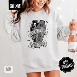 wake me when summer ends sweatshirt, trendy halloween sweatshirt, spooky season crewneck, skeleton halloween sweater, ha