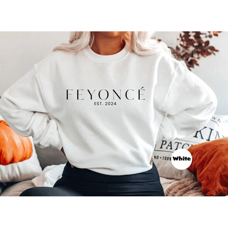Personalized Feyonce Sweatshirt Custom Fiancee With Est Date Engagement Outfit Bachelorette Party C 0