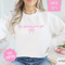 Im Literally Just A Girl Sweatshirt Coquette Clothing Pink Bow Sweatshirt 0