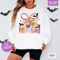 Comfort Colors Teacher Halloween Sweatshirt Halloween Teacher Shirt Trick Or Teach Sweater Spooky T 0