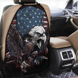 Car Back Seat Organizer with a print US