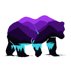Purple Mountain Bear