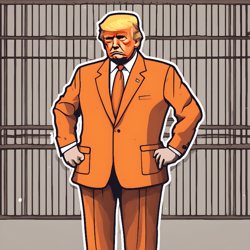 donald j trump in prison