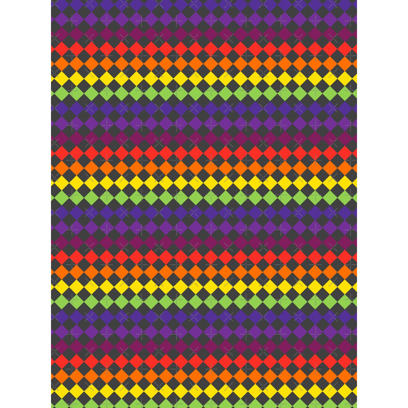 CHECKERED PATTERN - VINTAGE SUNSET COLORS Graphic .png