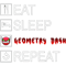 Eat Sleep Geometry Dash Repeat Colored.png