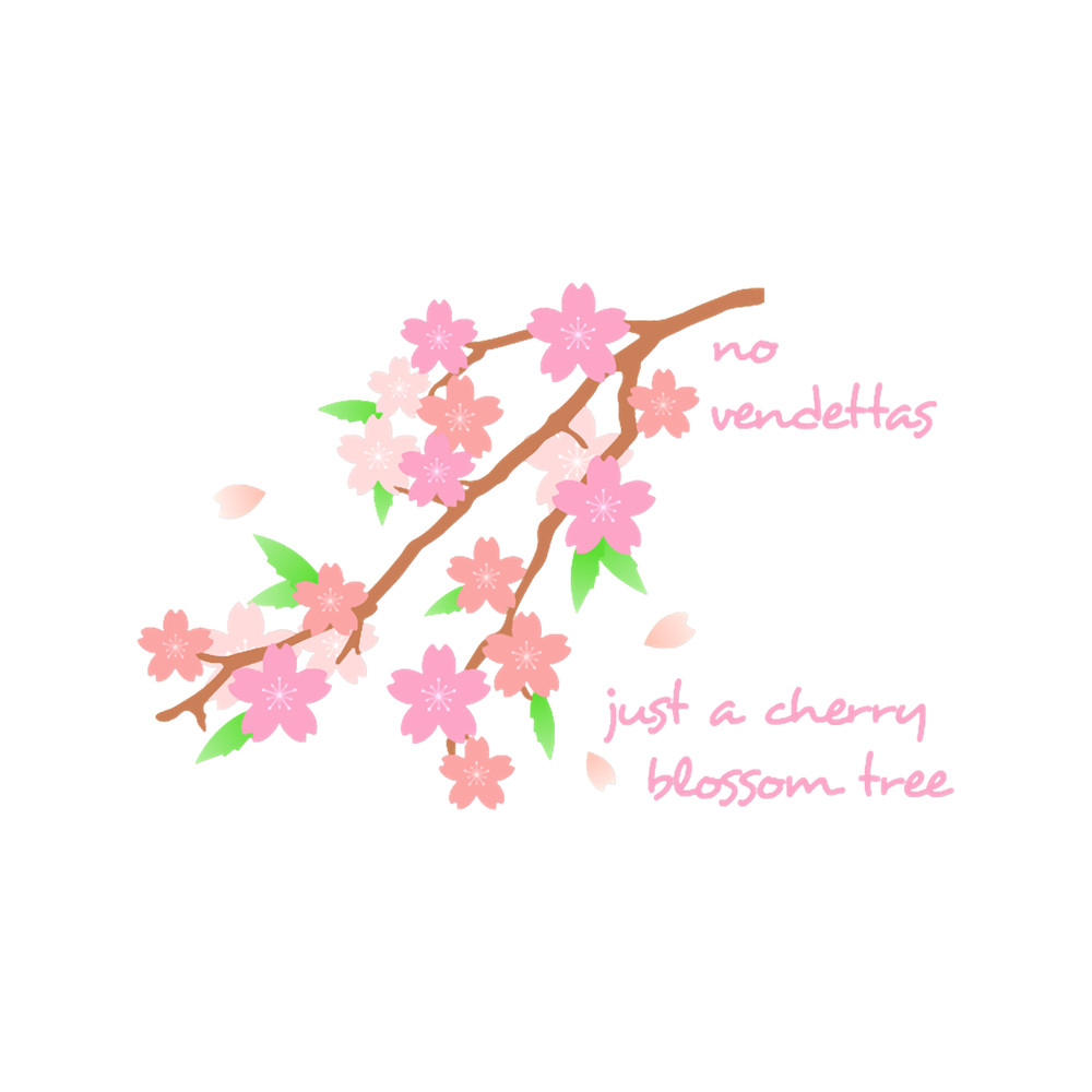 Manic Street Preachers - No Vendettas, Just A Cherry Blossom Tree .png