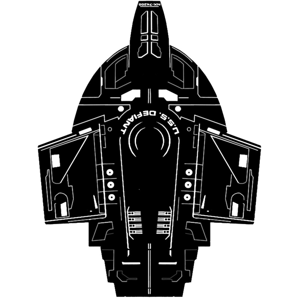 Star Trek Stencil - USS Defiant.png
