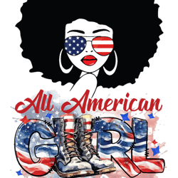 all american girl patriotic 4th of july