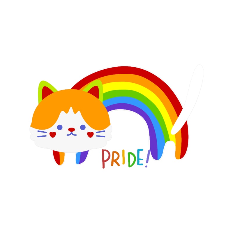 pride, cute cat .png
