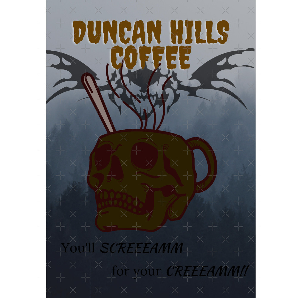 duncan hills coffee Metalocalypse .png