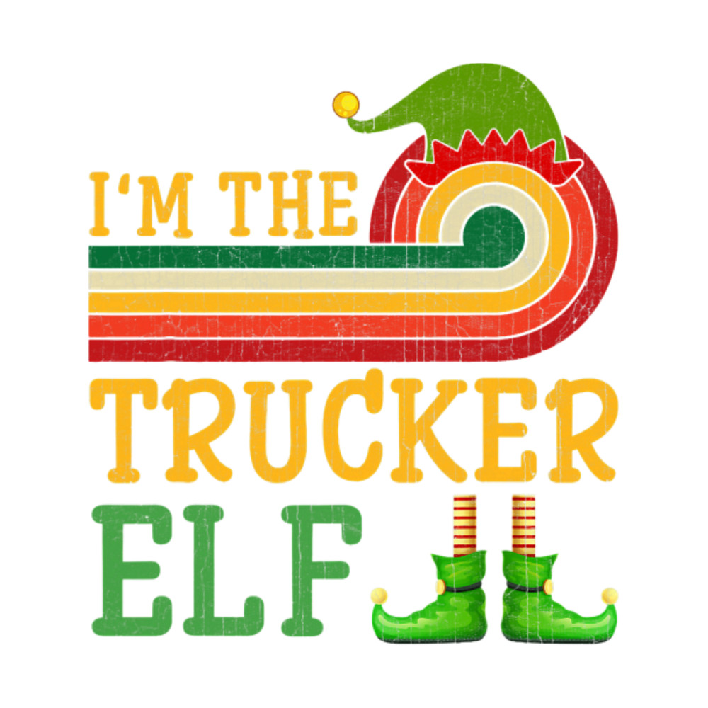 I_m The Trucker Elf Matching Group Christmas Party Pajama delligatticamilavip20.png