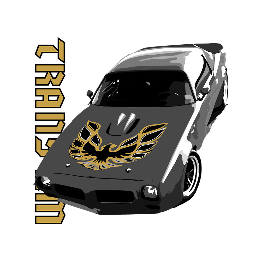 Pontiac Firebird Trans Am Retro Car .png